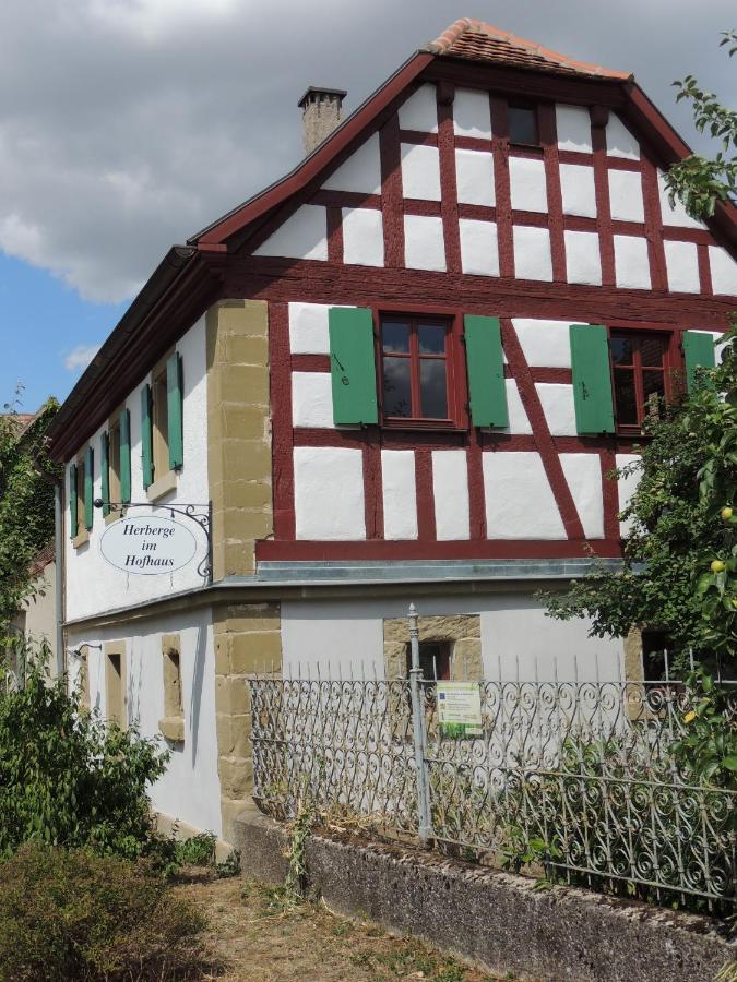 Pilger- Und Radlerherberge Herberge Im Hofhaus コルムベルク エクステリア 写真